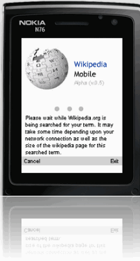 wikipedia mobile