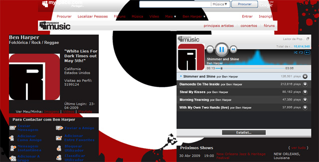myspace_music_benharper myspace_music_benharper
