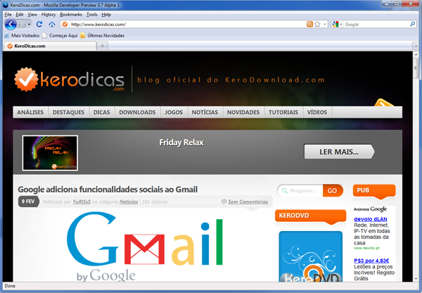 Mozilla Firefox 3.7