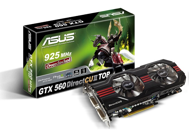 ASUS VGA GTX 560 DirectCU II TOP KERODICAS