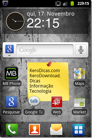 Sticky Notes Live Wallpaper Inicio