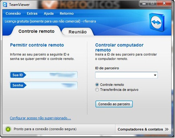 TeamViewer 7 Inicio