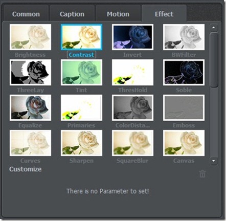 Wondershare Vivideo Effect