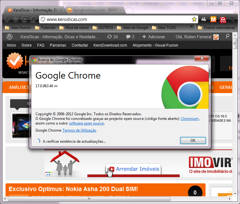 Google Chrome 17 Google Chrome 17
