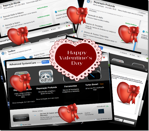 Passatempo Advanced System Care5 valentine's