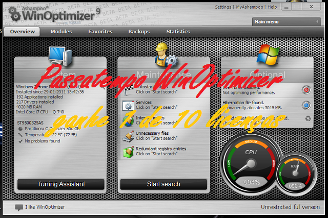 vencedores winoptimizer