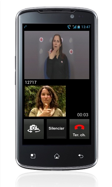 Serviço de Apoio a Clientes Vodafone em Língua Gestual Portuguesa